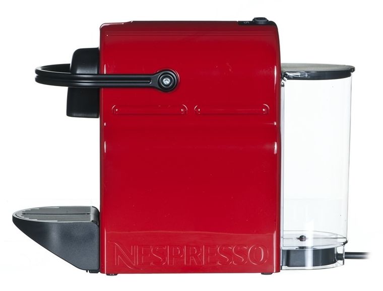 Krups, ekspres kapsułkowy, Nespresso Inissia,xN1005 1260 W, czerwony