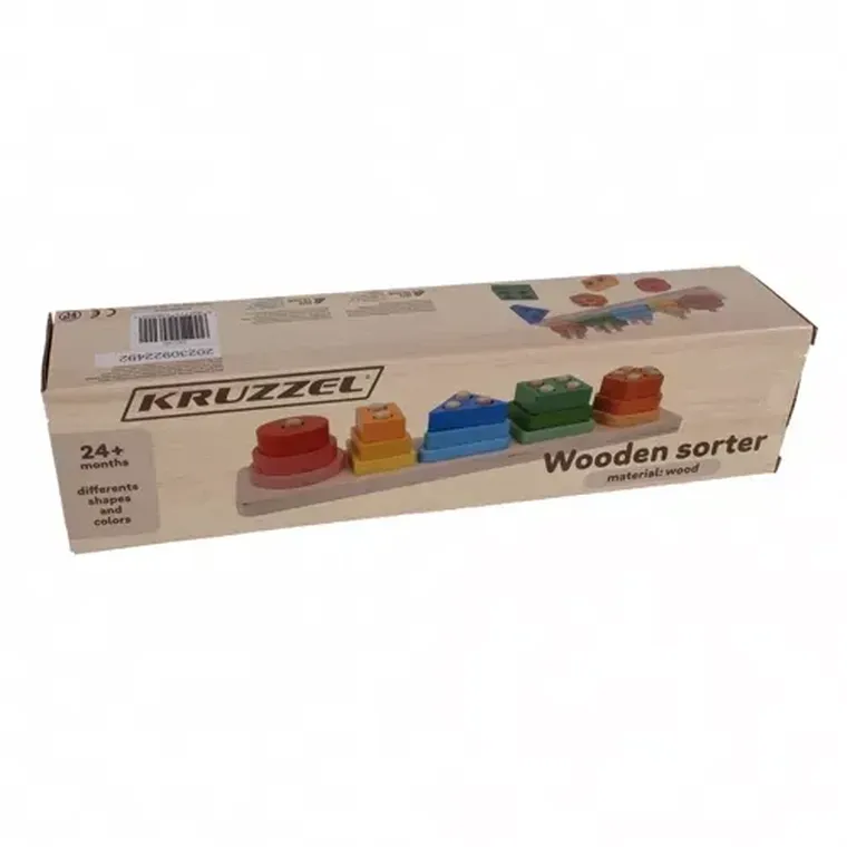 Kruzzel, drewniany sorter kształtów