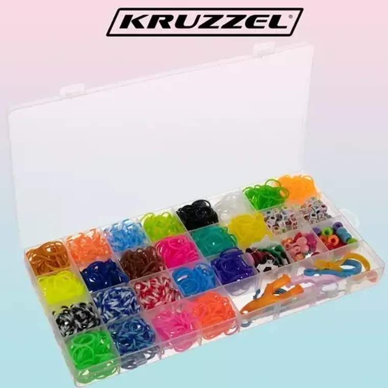 Kruzzel, gumki do robienia bransoletek