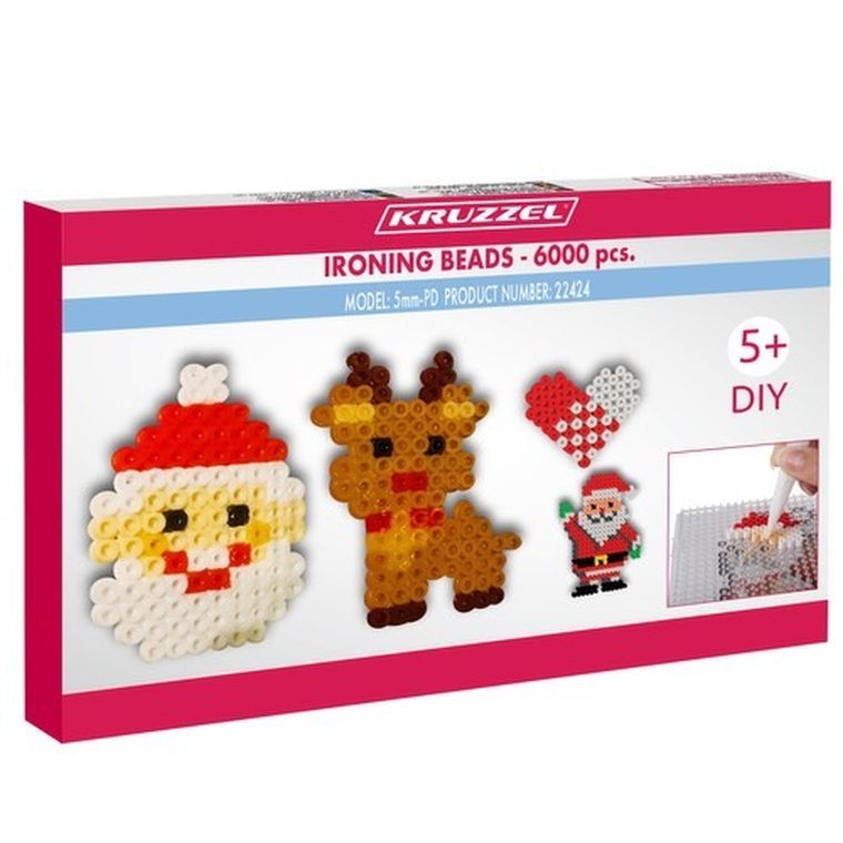 Kruzzel, koraliki do prasowania, 6000 szt.