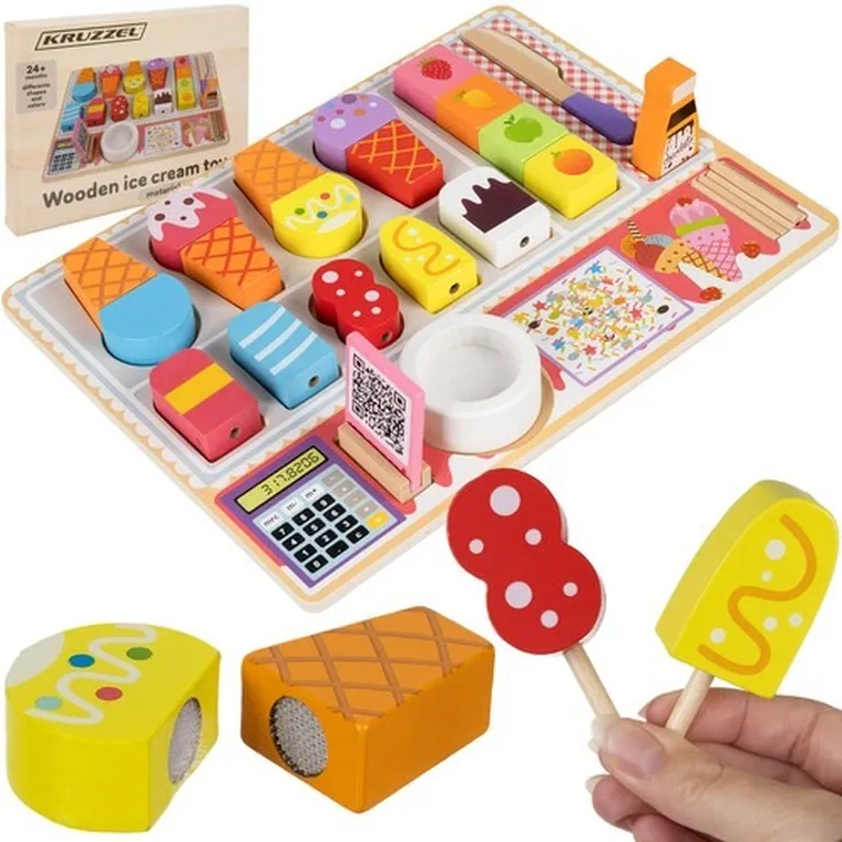 Kruzzel, lodziarnia drewniana