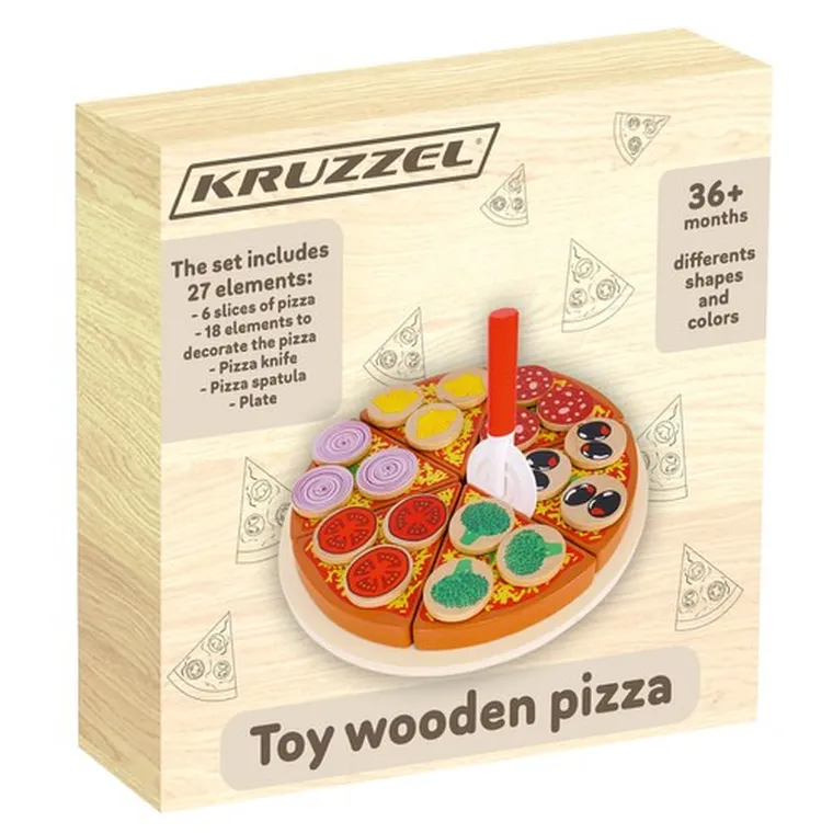 Kruzzel, pizza drewniana