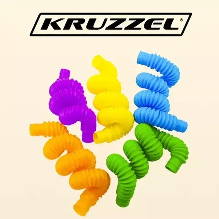 Kruzzel, rurki sensoryczne, 10 szt.