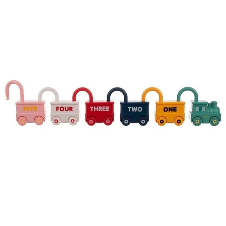 Kruzzel, samochodzik, układanka edukacyjna, 6 szt.