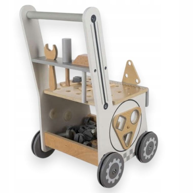 Kruzzel, warsztat z akcesoriami 3w1, drewniany