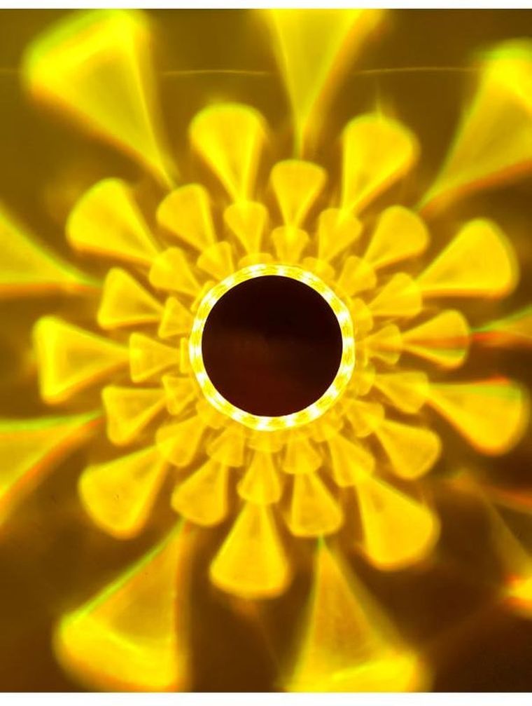 Kryształowa lampa LED, 18.5 cm