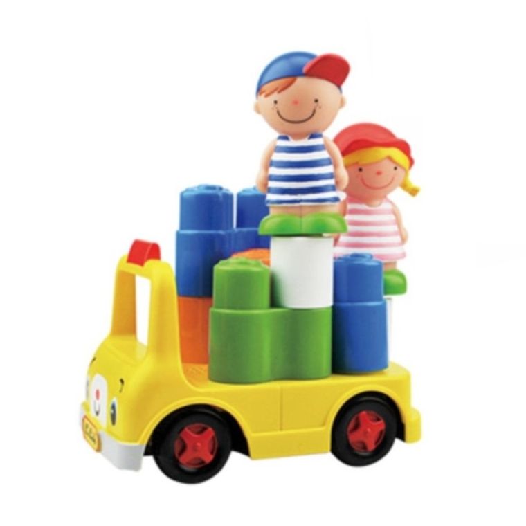 K's Kids, autobus szkolny, klockowy pojazd zdalnie sterowany