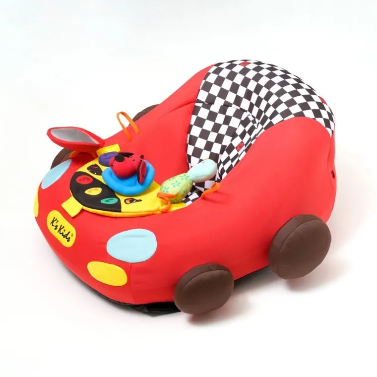 K's Kids, Jumbo Go Go Go, siedzisko samochodzik, czerwony
