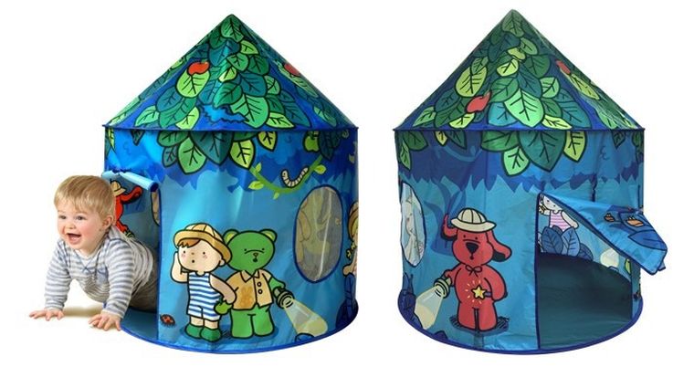 K's Kids, namiot zamek, safari nocą