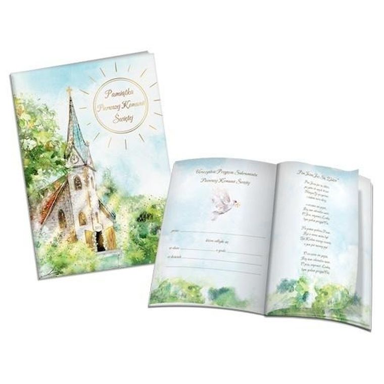 Książeczka A5 Pamiątka Komunijna