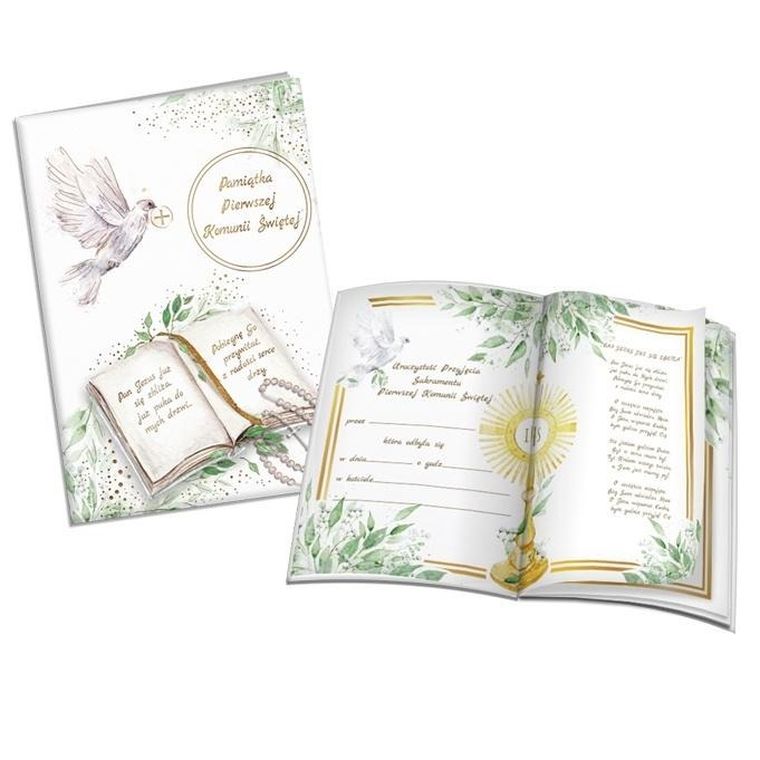 Książeczka A5 Pamiątka Komunijna. Modlitewnik