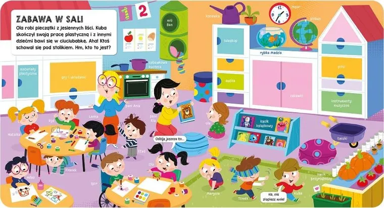 Książeczka z okienkami. Przedszkole