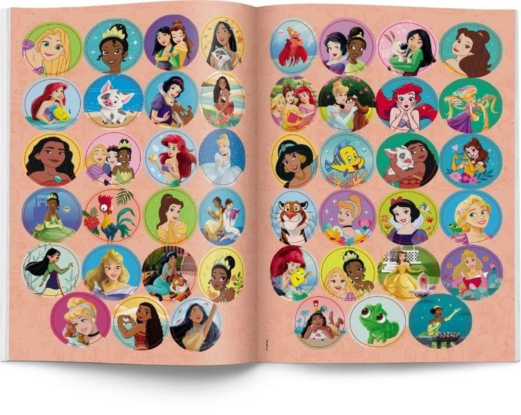 Księżniczki Disneya. Kolorowanka według kodu