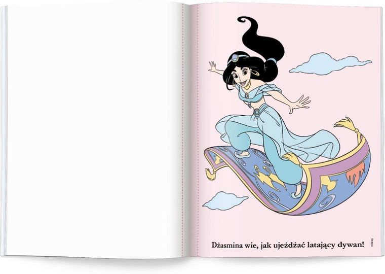 Księżniczki Disneya. Maluj wodą