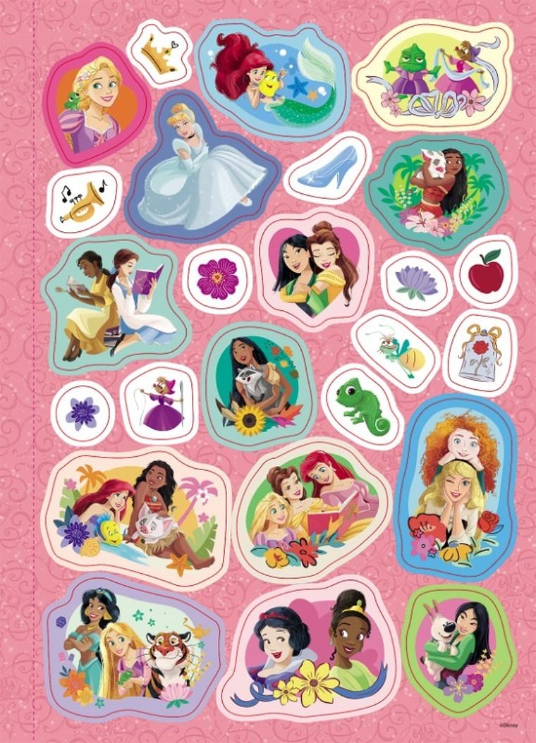 Księżniczki Disneya. Megakolorowanka