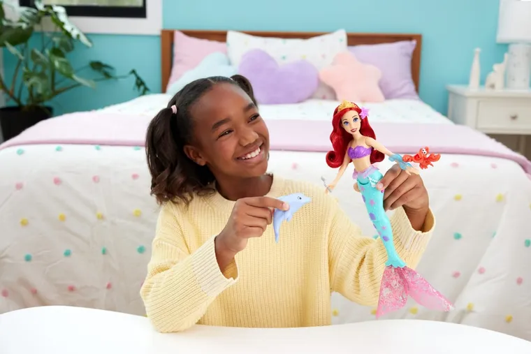 Księżniczki Disneya, Przyjaciele z oceanu, Ariel, lalka syrenka