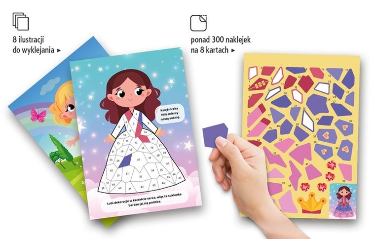 Księżniczki. Wyklejanki