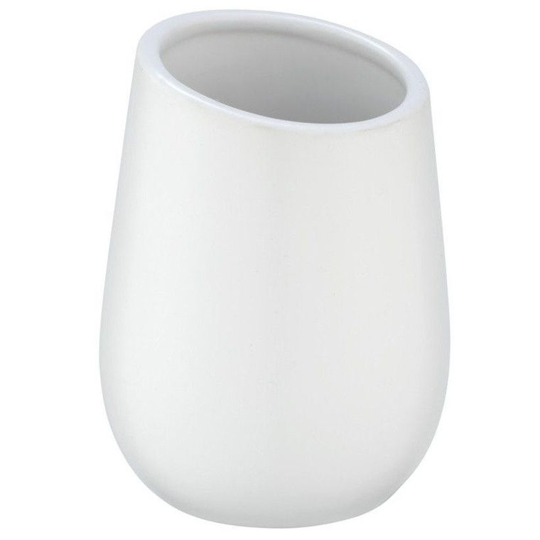 Kubek na szczoteczki do zębów, Badi, biały