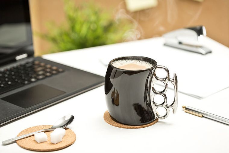 Kubek twardziela, czarny