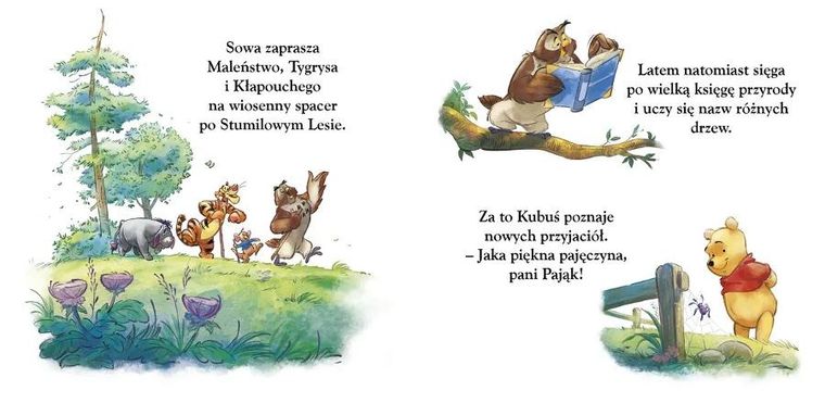 Kubuś i Przyjaciele. Czas na kąpiel. Cztery pory roku