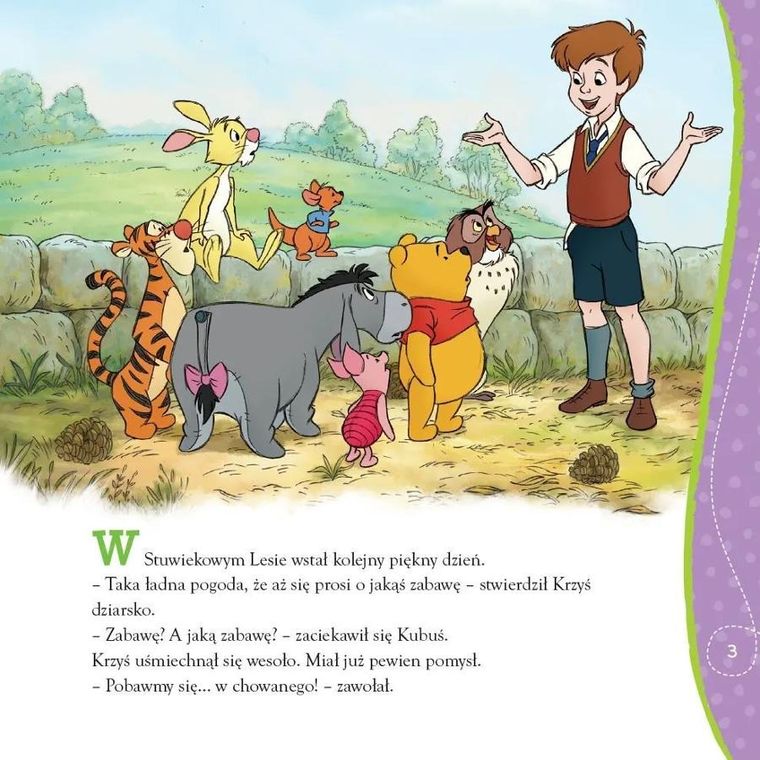 Kubuś i Przyjaciele. Opowiastki ze Stuwiekowego Lasu. Kubusiowa zabawa w chowanego