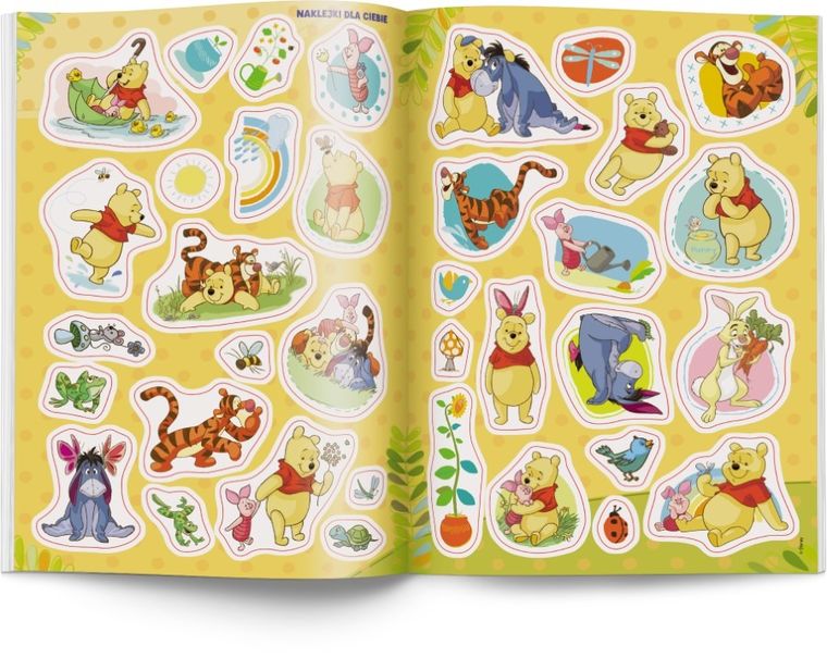 Kubuś Puchatek. Zabawy z przyrodą. Szlaczki i kształty