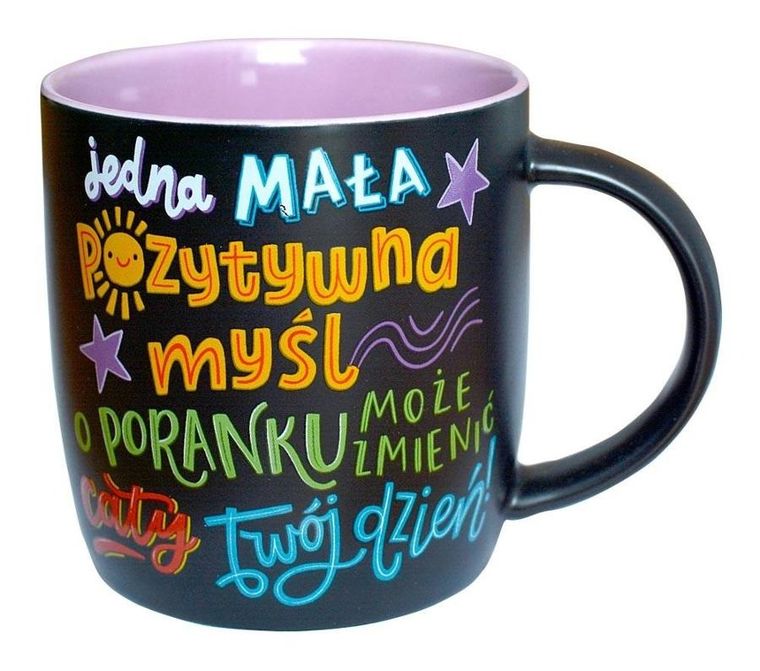 Kukartka, kubek tablicowy, Jedna mała pozytywna myśl