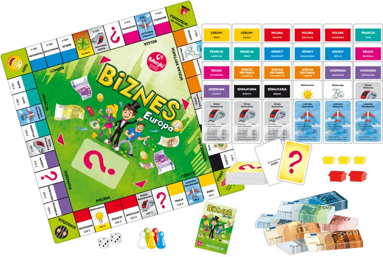 Kukuryku, Biznes Europa, gra planszowa