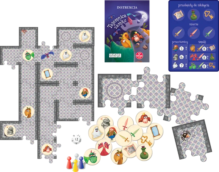 Kukuryku, Tajemnica zamku, gra familijna