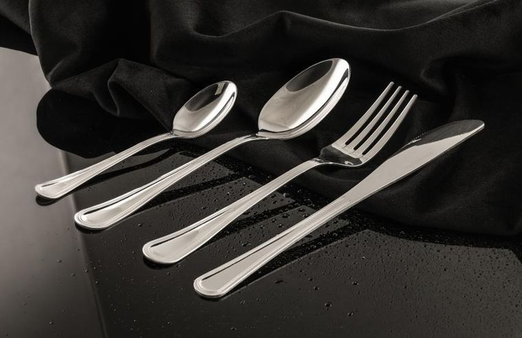 Kulig, Luce, nóż obiadowy, srebrny