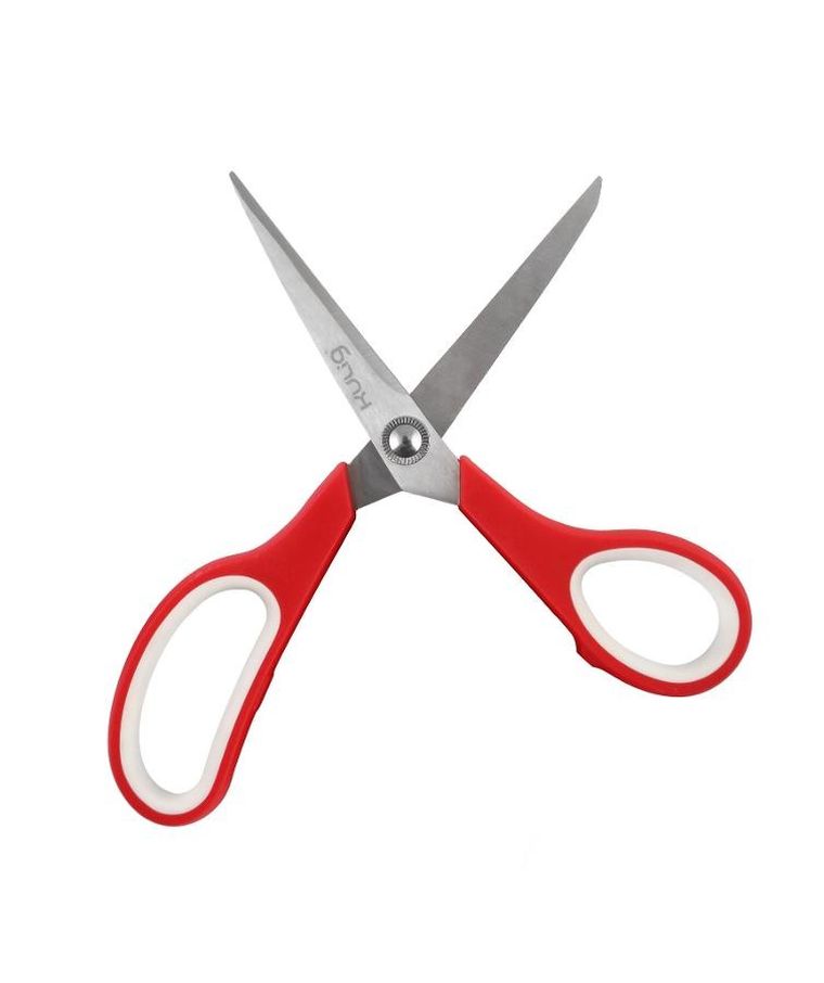 Kulig, nożyczki uniwersalne, czerwone, 19,5 cm