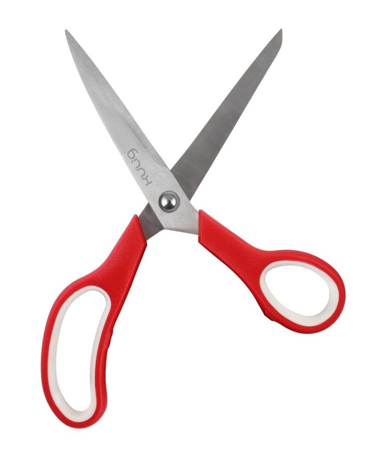 Kulig, nożyczki uniwersalne, czerwone, 25 cm