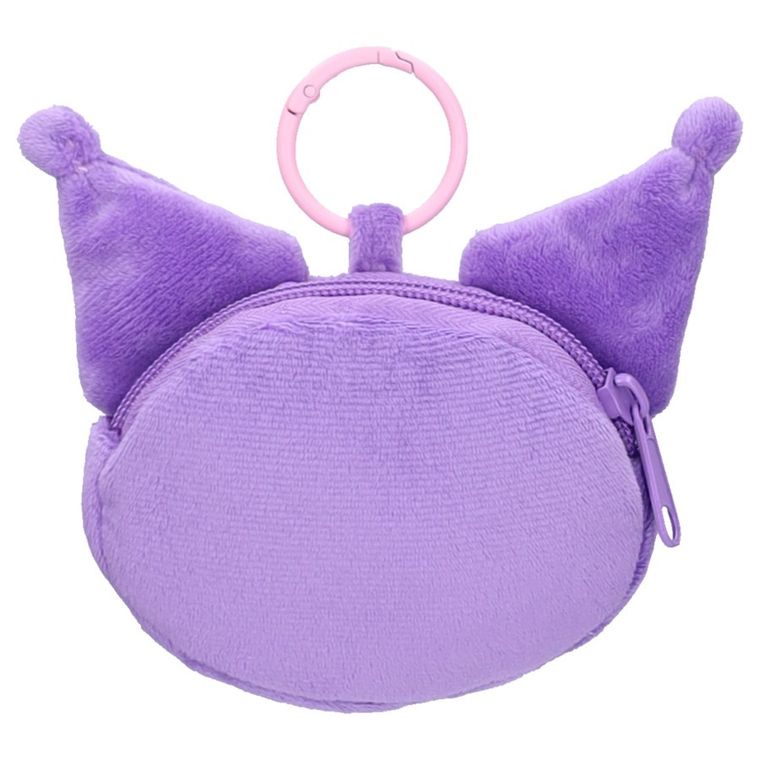 Kuromi, Plushie Pals, Plushie Pals, pluszowy brelok z kieszonką, fioletowy