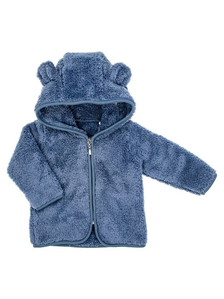 Kurtka chłopięca z kapturem, niebieska, Nicol