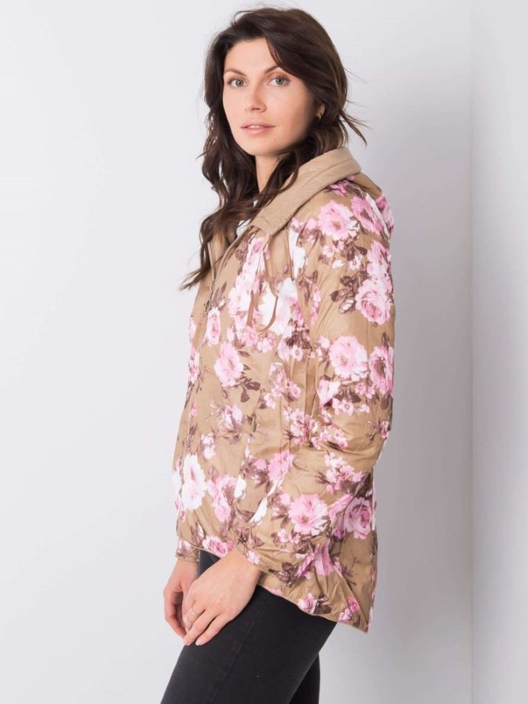 Kurtka damska, beżowa, Minority