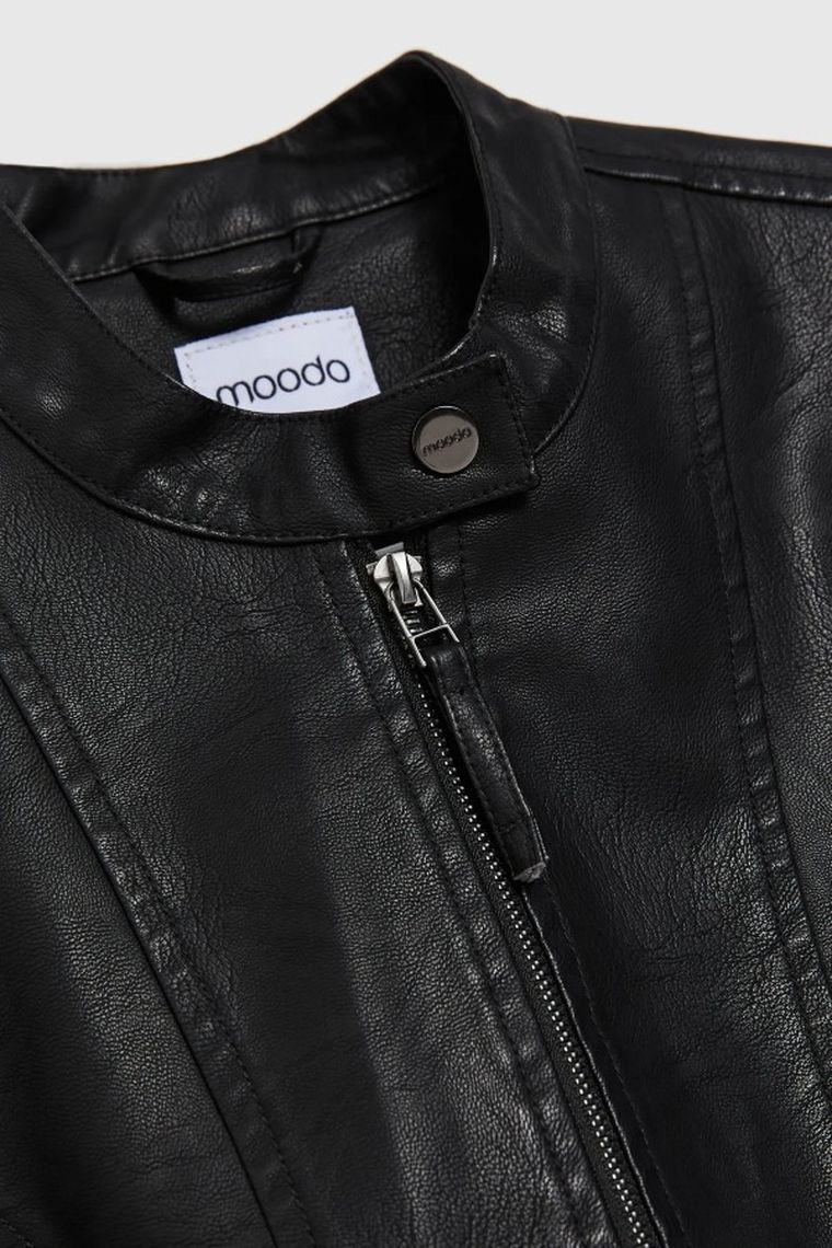 Kurtka damska, czarna, Moodo