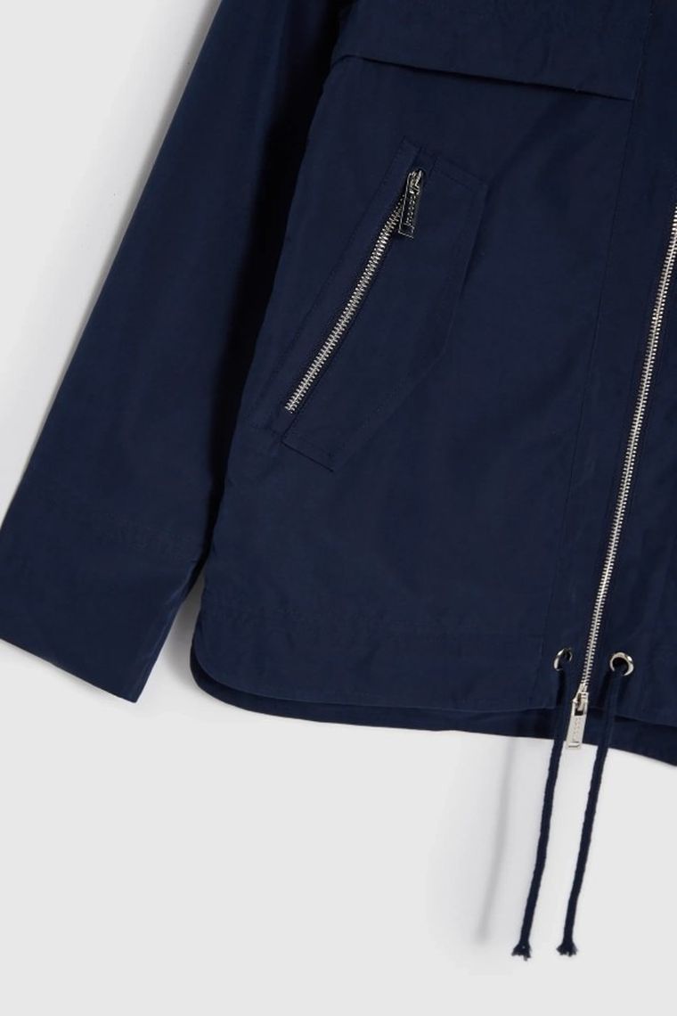 Kurtka damska, granatowa, Moodo