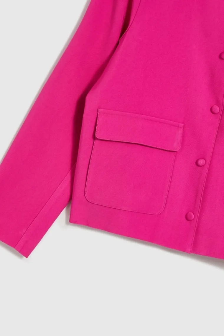 Kurtka damska, różowa, Moodo