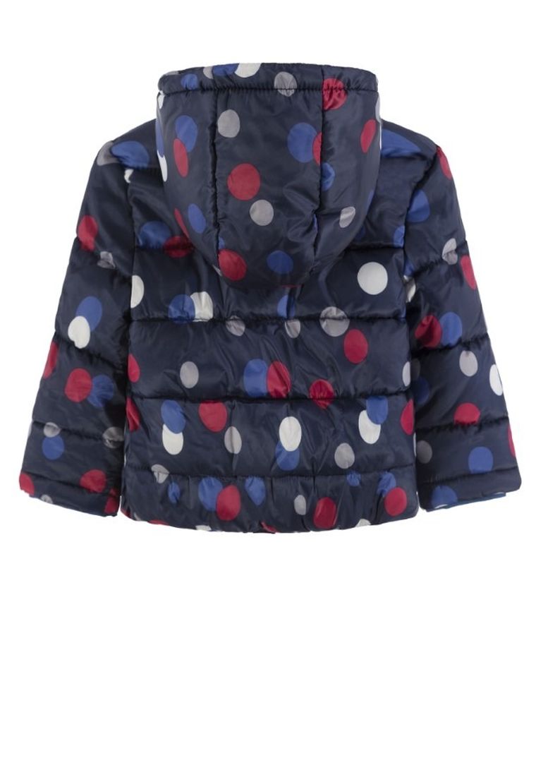 Kurtka dziewczęca z kapturem, granatowa, Kanz