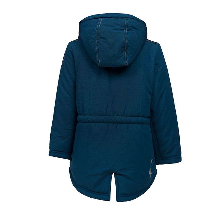 Kurtka dziewczęca z kapturem, niebieska, Lief