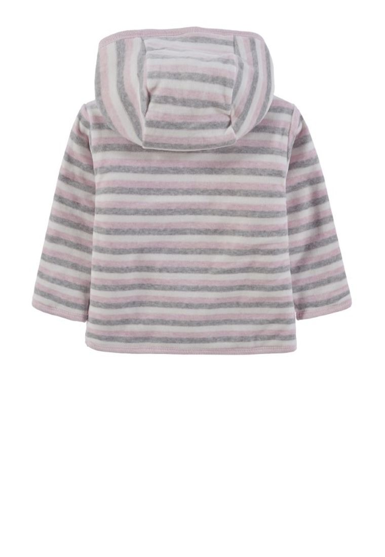Kurtka dziewczęca z kapturem, różowa, Bellybutton