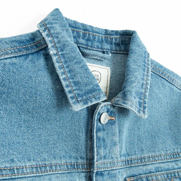 Kurtka jeansowa z kołnierzykiem Cool Club