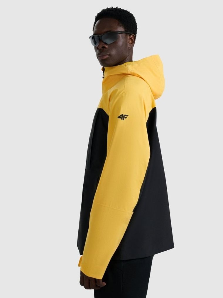 Kurtka męska z kapturem, mix, 4F