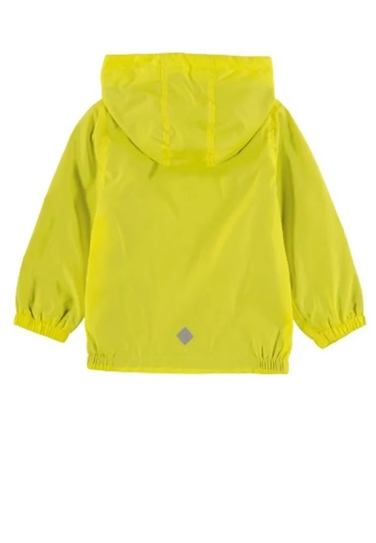 Kurtka wiosenna chłopięca z kapturem, żółta, Kanz