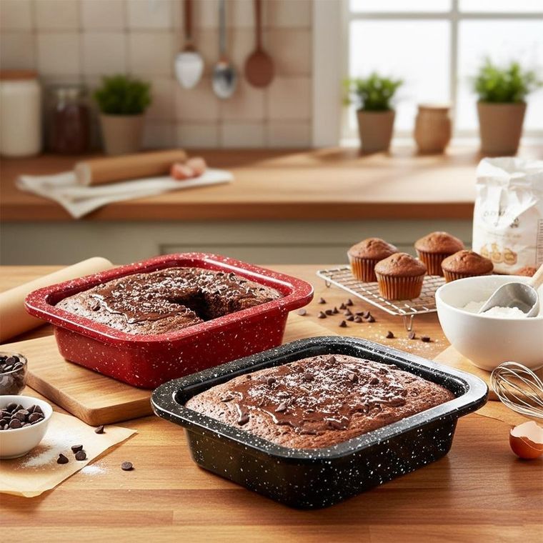 La Cucina, forma do pieczenia, granitowa, 12-12 cm, 2 szt.