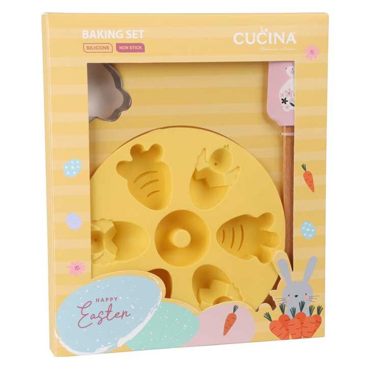 La Cucina, zestaw akcesoriów do pieczenia z motywem wielkanocnym