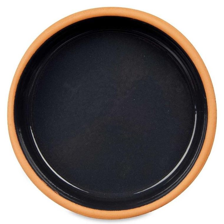 La Dehesa, naczynia gliniane, miski ze szkliwionym wnętrzem, czarne