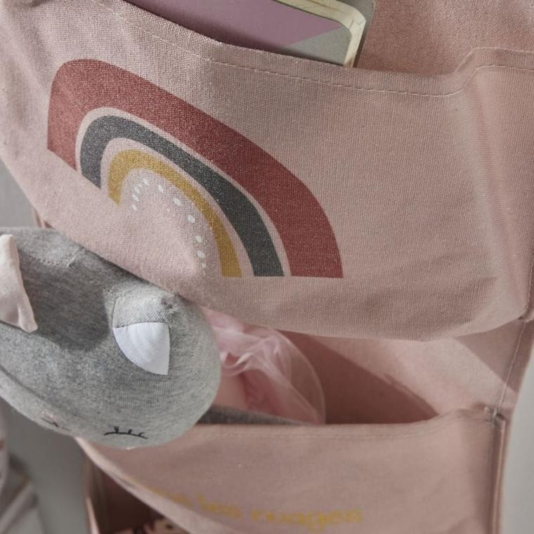 La Factory, Head in the clouds, organizer wiszący na zabawki, 80-30 cm