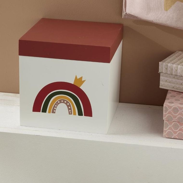 La Factory, Head in the clouds, pudełko na pamiątki dziecka, 17-17-11 cm