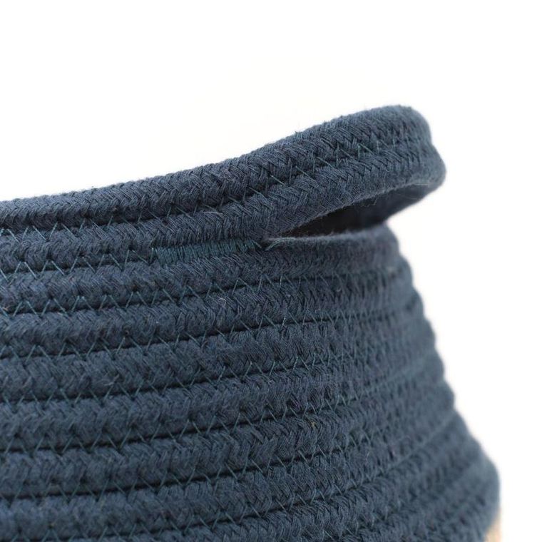 La Factory, kosz na zabawki, okrągły, bawełniany, 30 cm